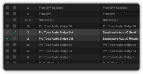 Sessionwire DAW Support